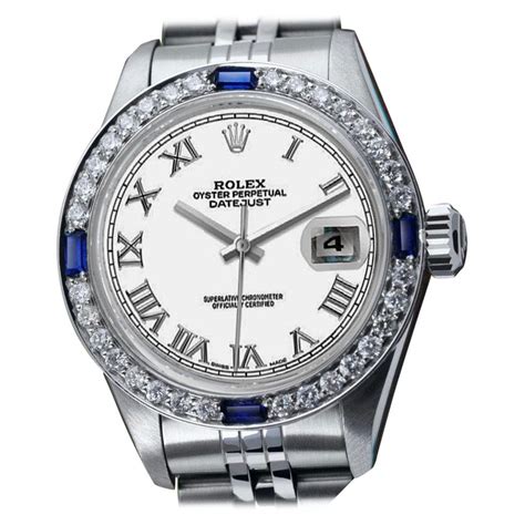 rolex damenuhr silber|More.